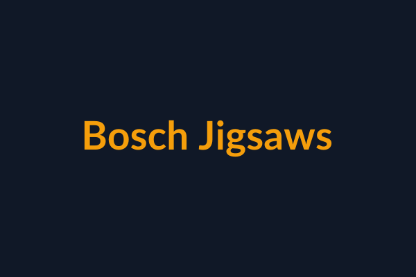 Bosch Jigsaws available at Raguveer Electric Talala