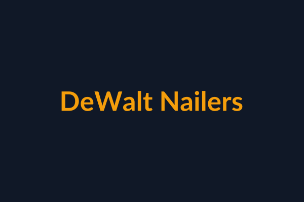 DeWalt Nailers available at Raguveer Electric Talala