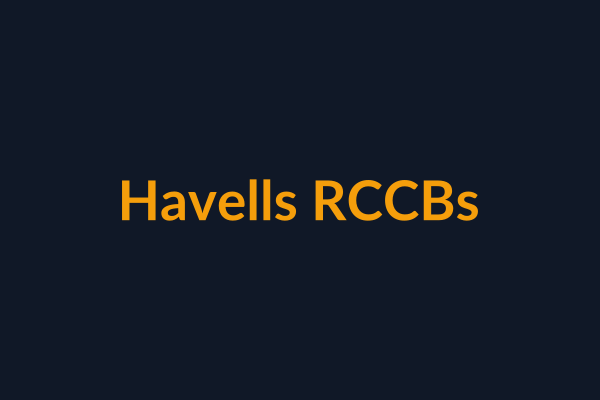 Havells RCCBs available at Raguveer Electric Talala