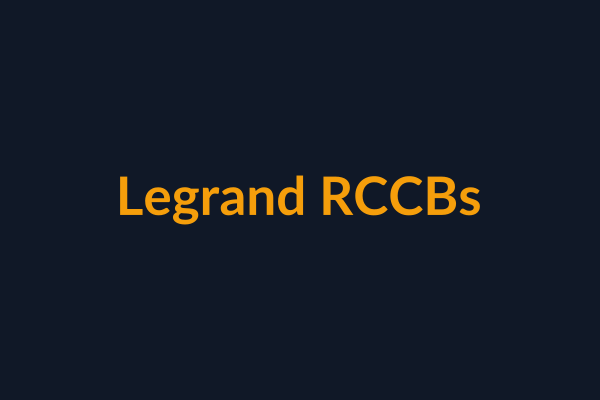 Legrand RCCBs available at Raguveer Electric Talala